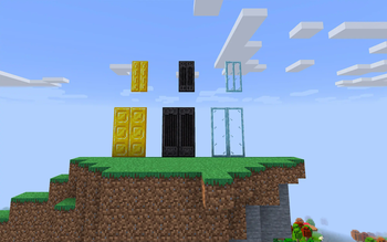 Special Shutters (Gold, Netherite, Glass)