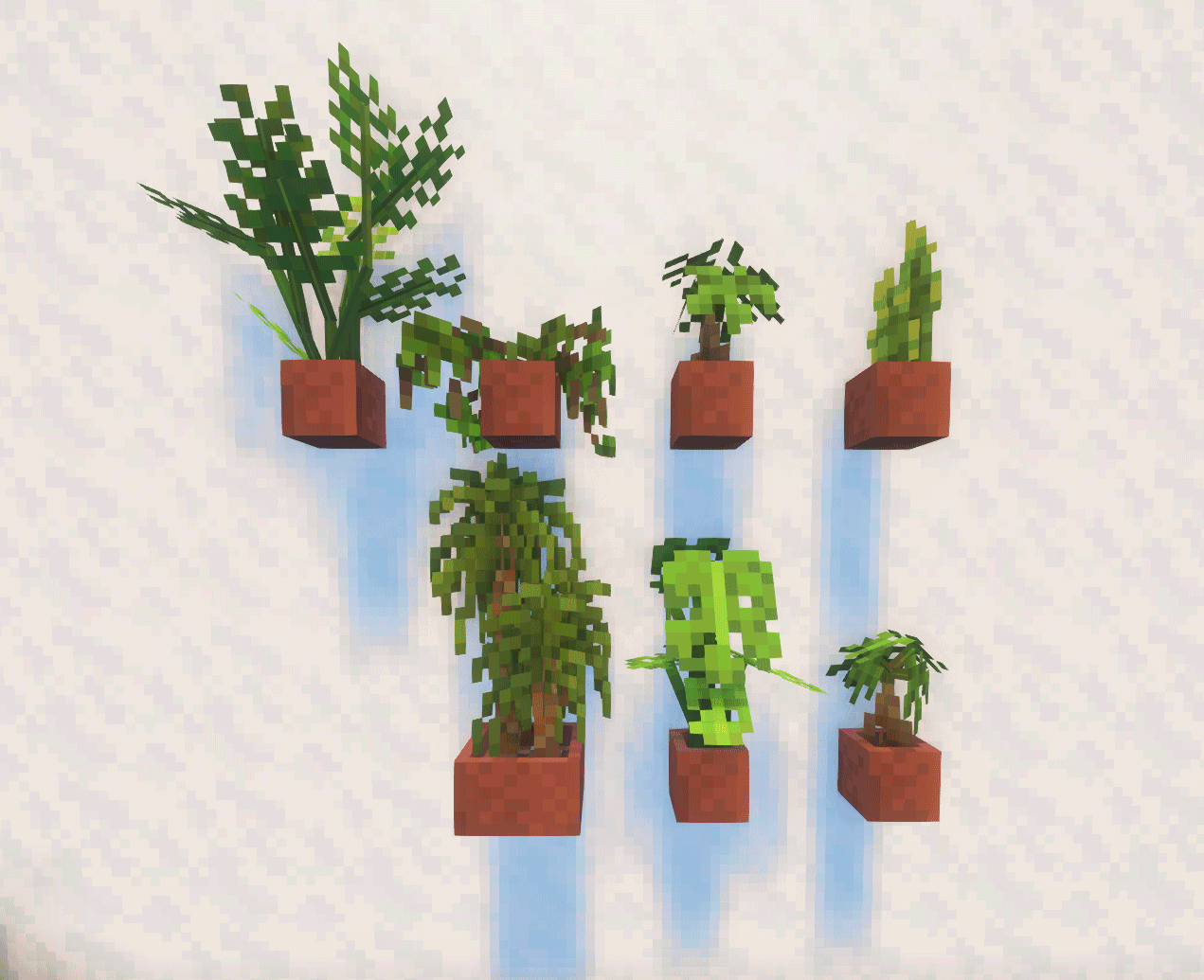 All potted plants