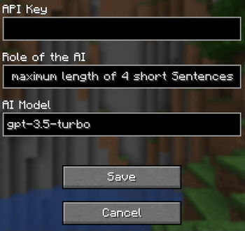 Config Screen