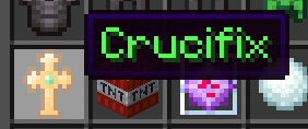 The item in the creative menu