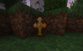 The item on the ground