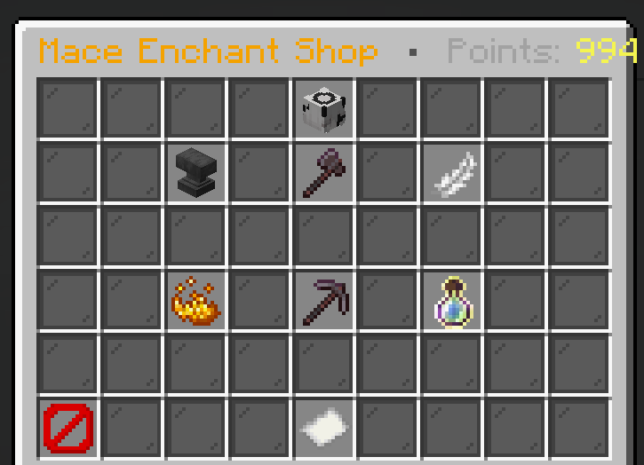 Mace shop
