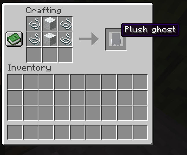 Plush ghost Recipe