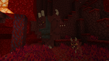 The two demonic boys in the nether
