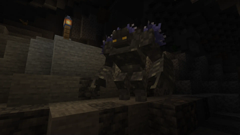 Arractros in a cave