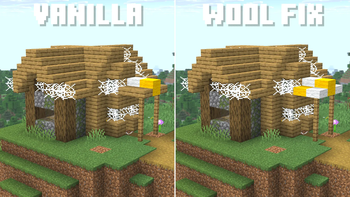 Comprassion of Vanilla and Fixed zombie fletcher house