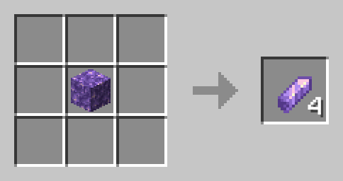 Undo/Block (Amethyst)