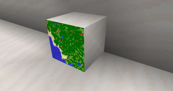Map on a block