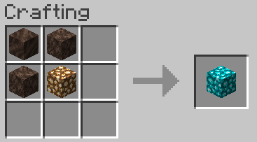 The conversion of Glowstone into Soul Glowstone