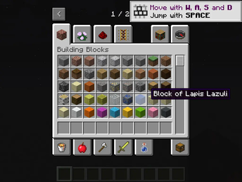 Lapis Lazuli Block with Updated Lang