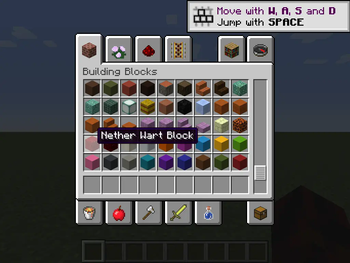 Nether Wart Block without Updated Lang