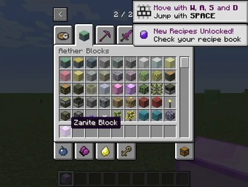 Zanite Block with Updated Lang