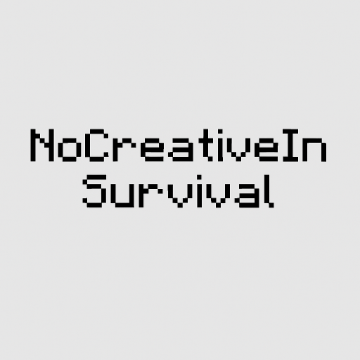 No Creative In Survival