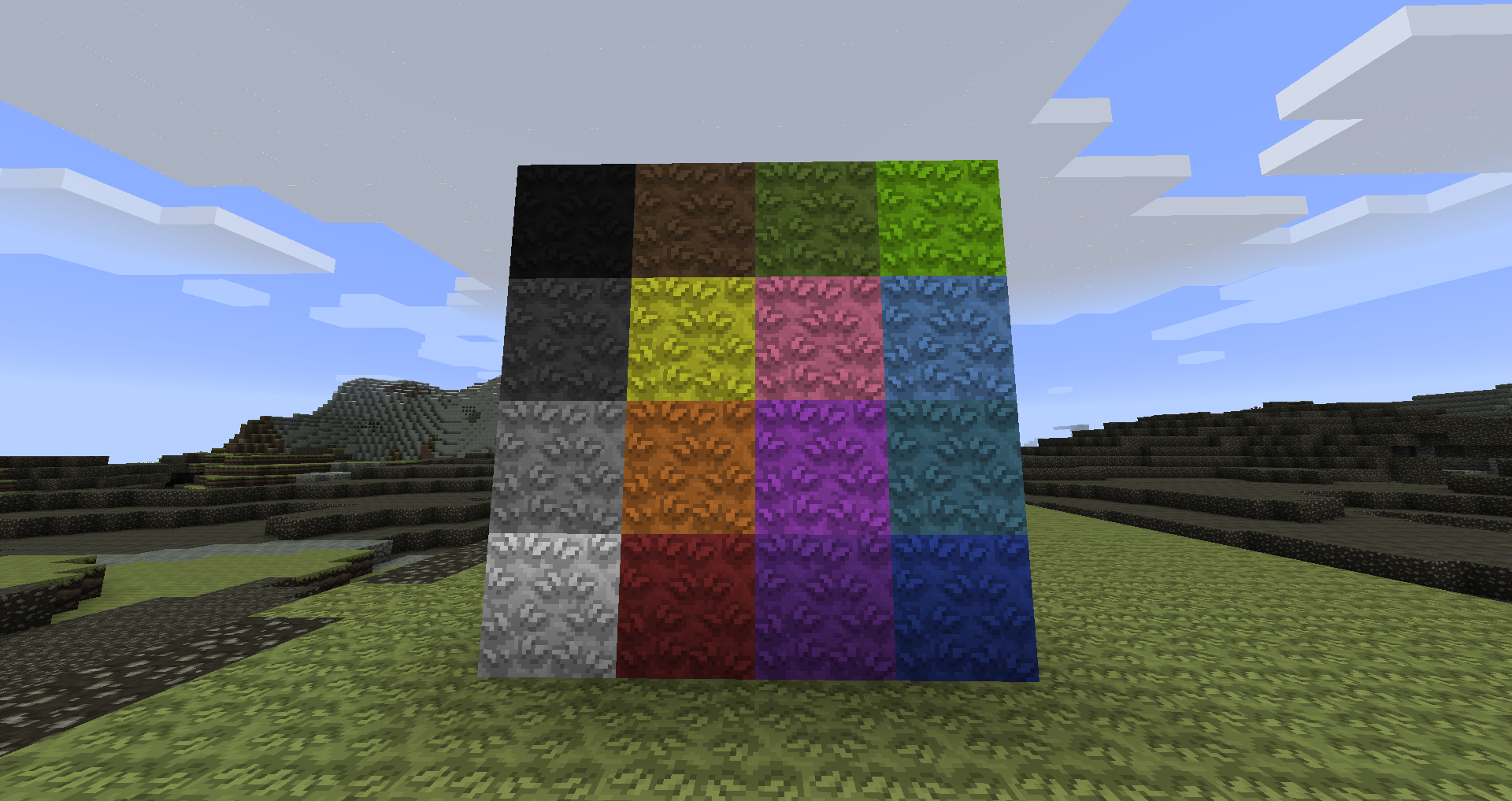Dyed turfs with Dokucraft