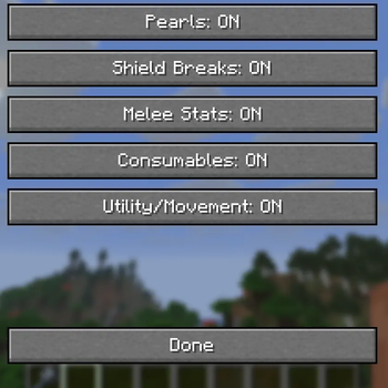 Toggleable Statistics Options!