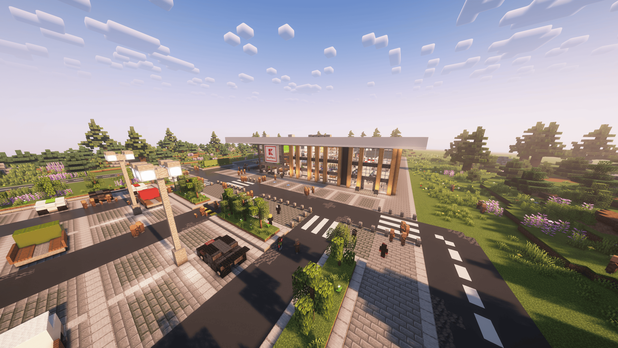 Screenshot modpacku Minecraft Kaufland (3/3)