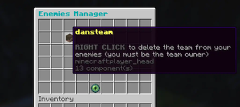 Team Enemies Manager GUI