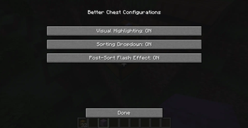 Better Chest : Item Sort and Match Highlight / Glow — screenshot 2