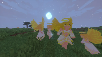 Anime angel spawning
