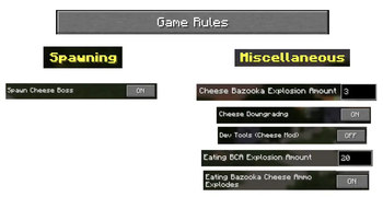 All of The Game Rules