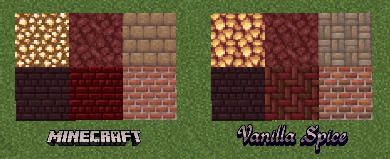 Bricks and Glowstone