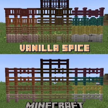 Remodeled fences