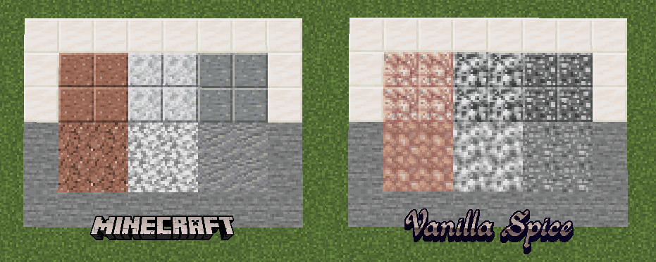 Granite, Diorite, and Andesite