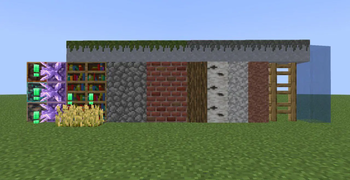 Blocks in the pre-installed resourcepack
