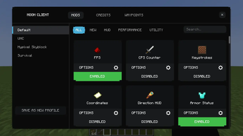 Custom Mod Menu