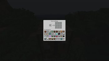 Glass Panes being uncrafted
