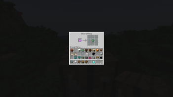 End Crystal being uncrafted