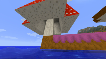 Underside Of The Red Mushroom Tree