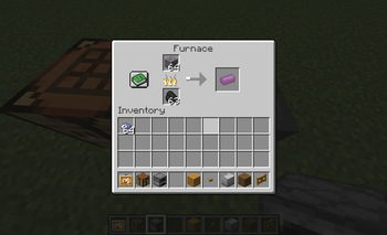 Enderite ingot recipie