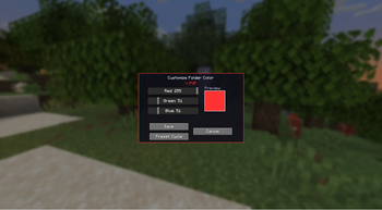 Folder Color Selector
