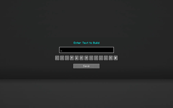 Sign Blueprint Menu