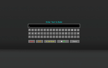 Sign Blueprint Menu