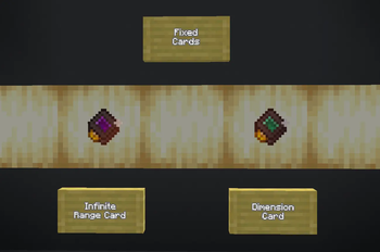 Fixed Cards