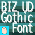 BIZUDGothic Font for Caxton