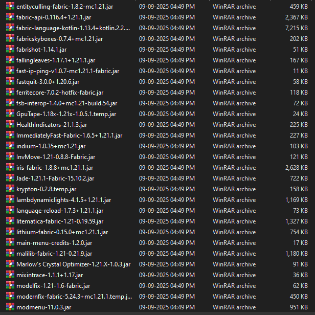 Mods List