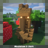 Dark Wood Moai Villager