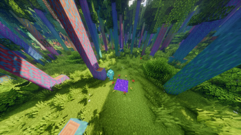 What is behind the portal