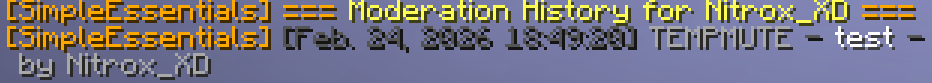 Banlog Command