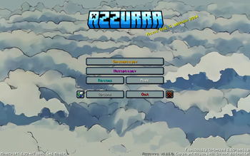 Lazur Title Screen