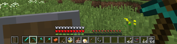 2x1 hotbar configuration