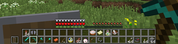 2x2 hotbar configuration