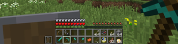 1x2 hotbar configuration