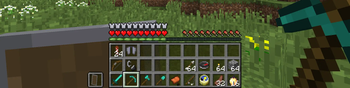 1x3 hotbar configuration