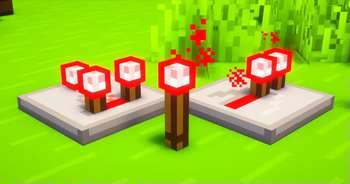 Variants of the redstone torch