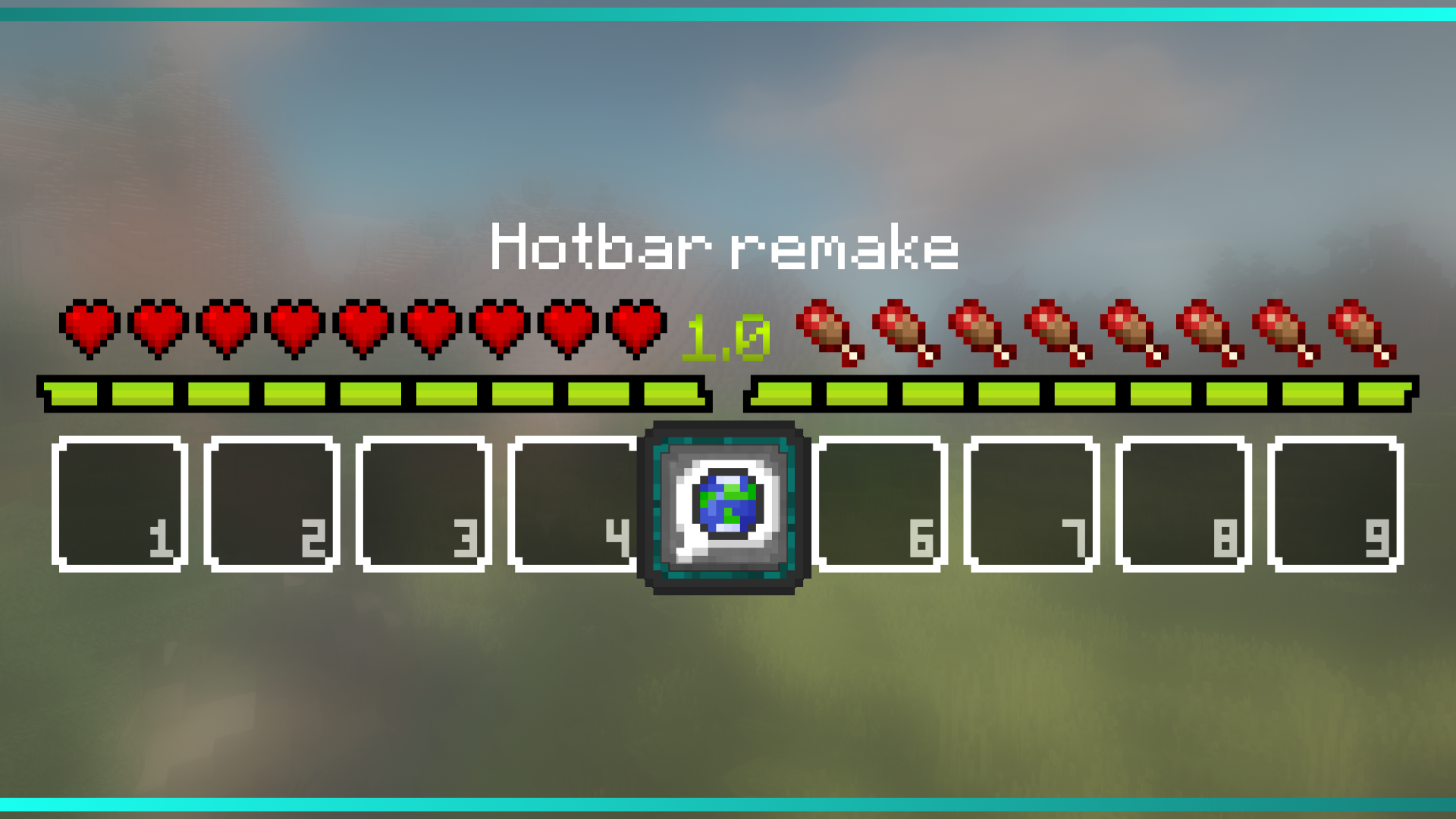 Hotbar Remake Minecraft Resource Pack
