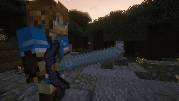 Link Holding the Master Sword